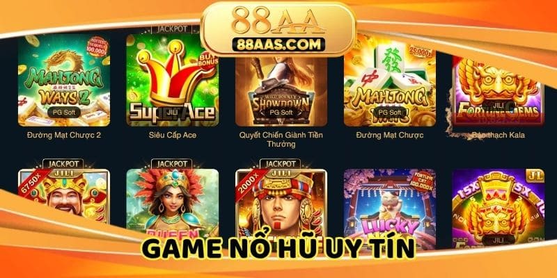 Game nổ hũ uy tín