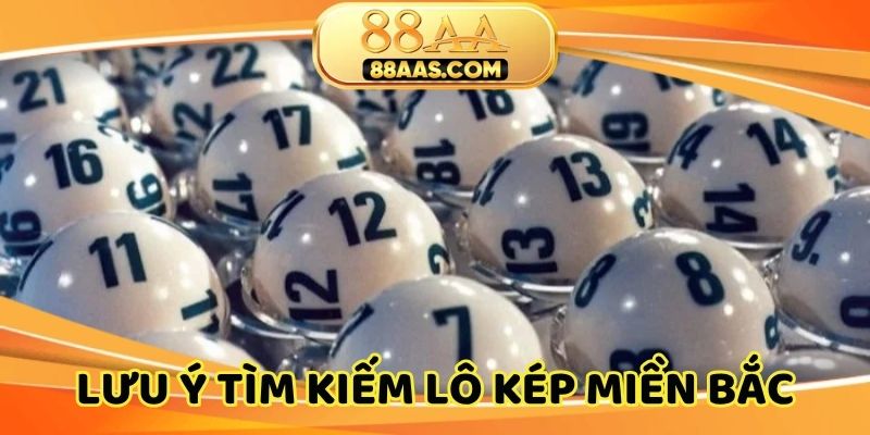 Lưu ý khi tìm kiếm và đặt vào số kép