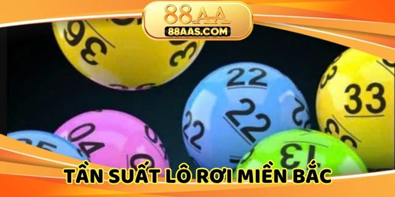 Tần suất lô rơi miền Bắc