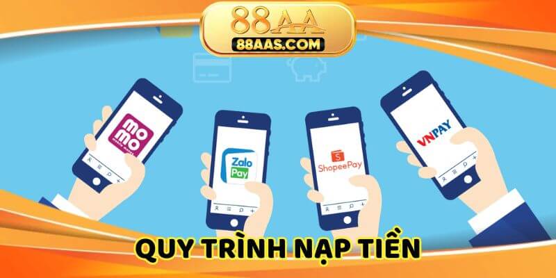 Tìm hiểu quy trình hướng dẫn nạp tiền tại 88AA